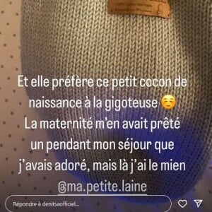 La jolie bulgare de 38 ans a ensuite précisé que le nouveau-né dormait même dans "un cocon de naissance" plutôt que dans une gigoteuse.
Denitsa Ikonomova rassure ses abonnés inquiets au sujet de son bébé sur Instagram.