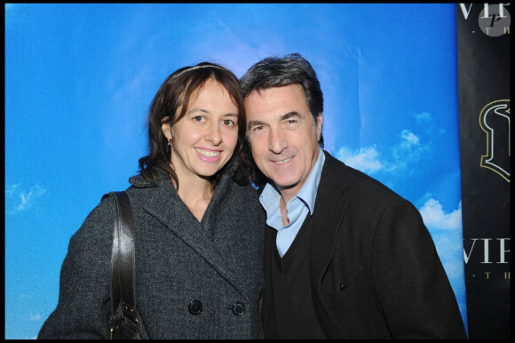 François Cluzet et Valérie Bonneton - Soirée au VIP Room pour les hôtels Six Senses pour présenter les plus beaux lagons du monde
