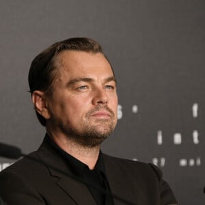 Leonardo Dicaprio à la conférence de presse du film Killers Of The Flower Moon" lors du 76ème Festival International du Film de Cannes le 21 mai 2023. © Pool / Bestimage