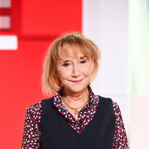 Exclusif - Marie-Anne Chazel - Enregistrement de l'émission "Vivement Dimanche" au Studio Gabriel à Paris, présentée par M.Drucker et diffusée le 5 octobre sur France 3 © Guillaume Gaffiot / Bestimage 