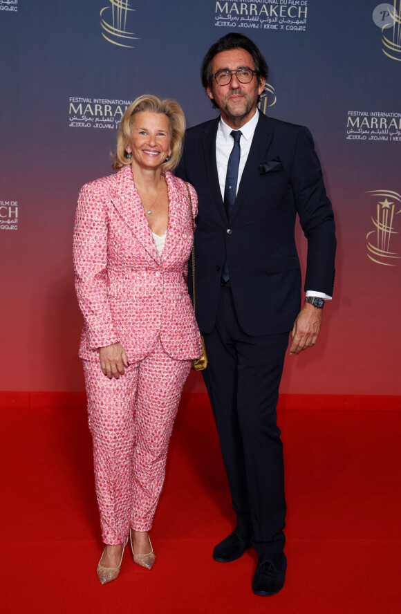 Iris Knobloch, Francois Breavoine au photocall de la cérémonie d'ouverture et à la projection du film "L'Ordre" lors du 21ème Festival international du film de Marrakech, le 29 novembre 2024j à Marrakech, Maroc. © Dominique Jacovides/Bestimage 