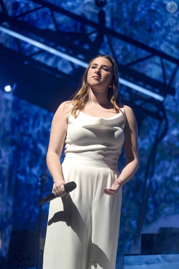 Héléna Bailly lors du concert de la Star Academy à Lyon, le 15/03/24. Photo Sandrine Thesillat / Panoramic