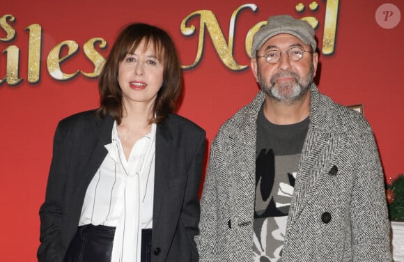 Valérie Bonneton et Kad Merad - Avant-première du film "Les boules de Noël" au cinéma Pathé-Wepler à Paris. Le 14 novembre 2024 © Coadic Guirec / Bestimage