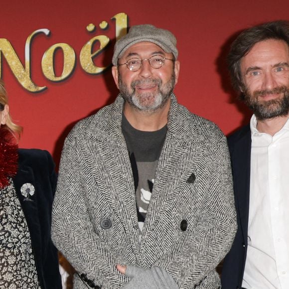 François Kraus, Valérie Bonneton, Alexandra Leclère, Kad Merad, Denis Pineau-Valencienne - Avant-première du film "Les boules de Noël" au cinéma Pathé-Wepler à Paris. Le 14 novembre 2024 © Coadic Guirec / Bestimage