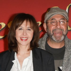 Michael Bensoussan, dit David Boring ou Estéban, Alexandra Leclère, Valérie Bonneton, Kad Merad et Macha Méril - Avant-première du film "Les boules de Noël" au cinéma Pathé-Wepler à Paris. Le 14 novembre 2024 © Coadic Guirec / Bestimage