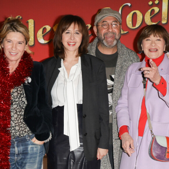 Michael Bensoussan, dit David Boring ou Estéban, Alexandra Leclère, Valérie Bonneton, Kad Merad et Macha Méril - Avant-première du film "Les boules de Noël" au cinéma Pathé-Wepler à Paris. Le 14 novembre 2024 © Coadic Guirec / Bestimage