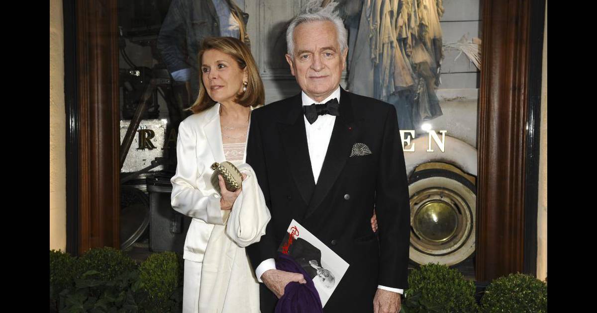 Philippe Labro et sa femme à l'inauguration de Ralph's ...