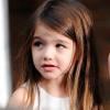 Suri Cruise sur le tournage du film de sa mère "Son of no one" (9 vril 2010/ New York)