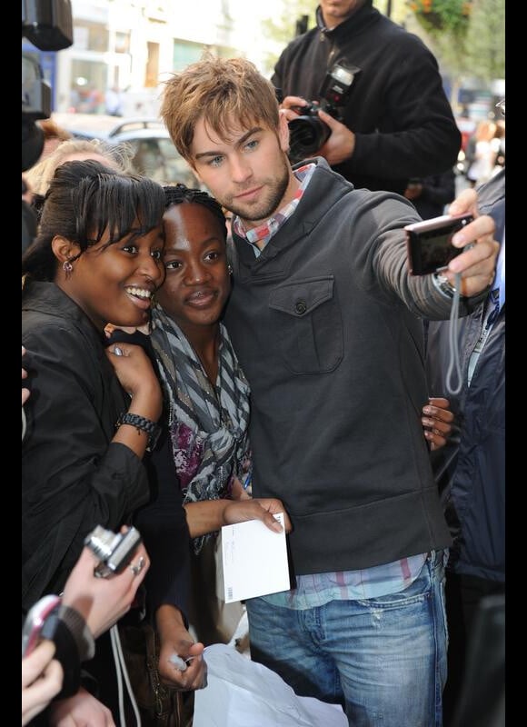 Chace Crawford à Londres le 17 avril 2010