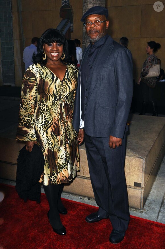Samuel L. Jackson et sa femme, LaTanya Richardson, à l'avant-première de Mother and Child, à Los Angeles, le 19 avril 2010 !