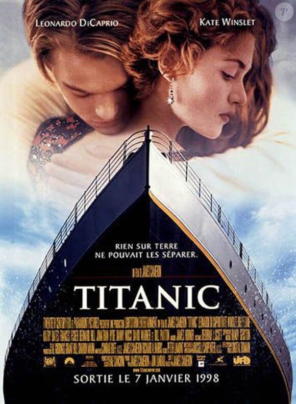 Des images de Titanic, de James Cameron.