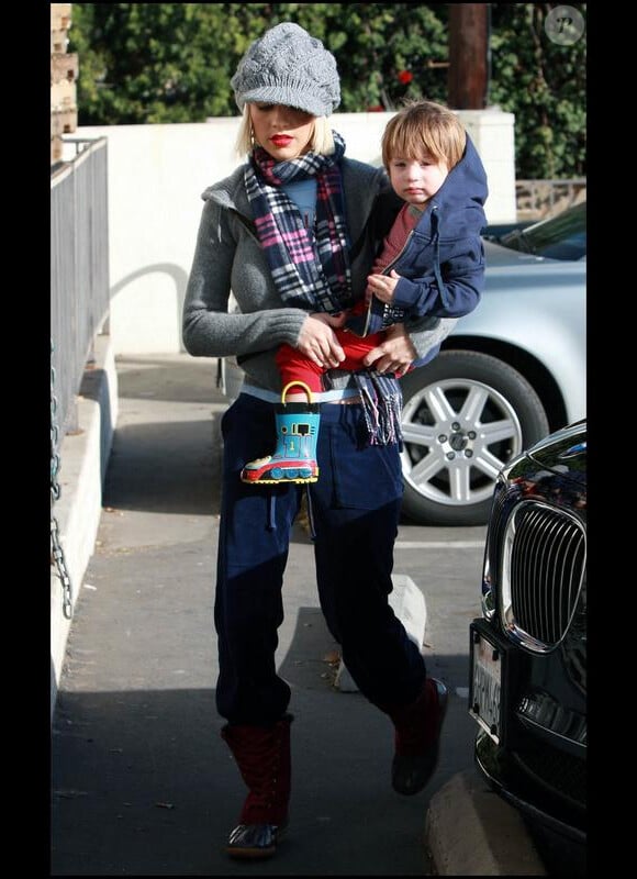 Christina Aguilera et son fils Max Liron
