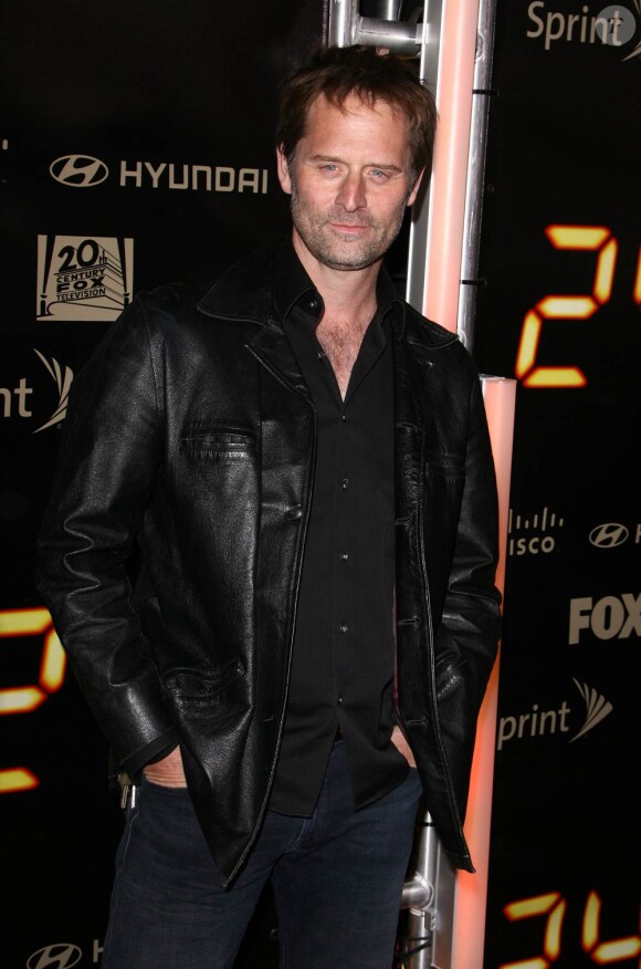 Jeffrey Nordling, à l'occasion de la soirée de fin de la série 24 heures chrono, au Boulevard 3 d'Hollywood, à Los Angeles, le 30 avril 2010.