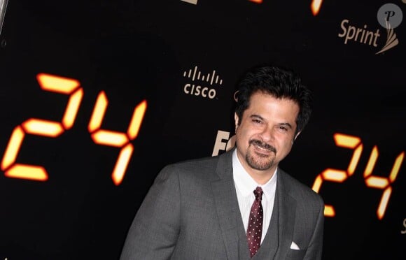 Anil Kapoor, à l'occasion de la soirée de fin de la série 24 heures chrono, au Boulevard 3 d'Hollywood, à Los Angeles, le 30 avril 2010.