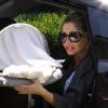 Rebecca Gayheart se promène avec sa fille Billie Beatrice à Beverly Hills le 23 avril 2010