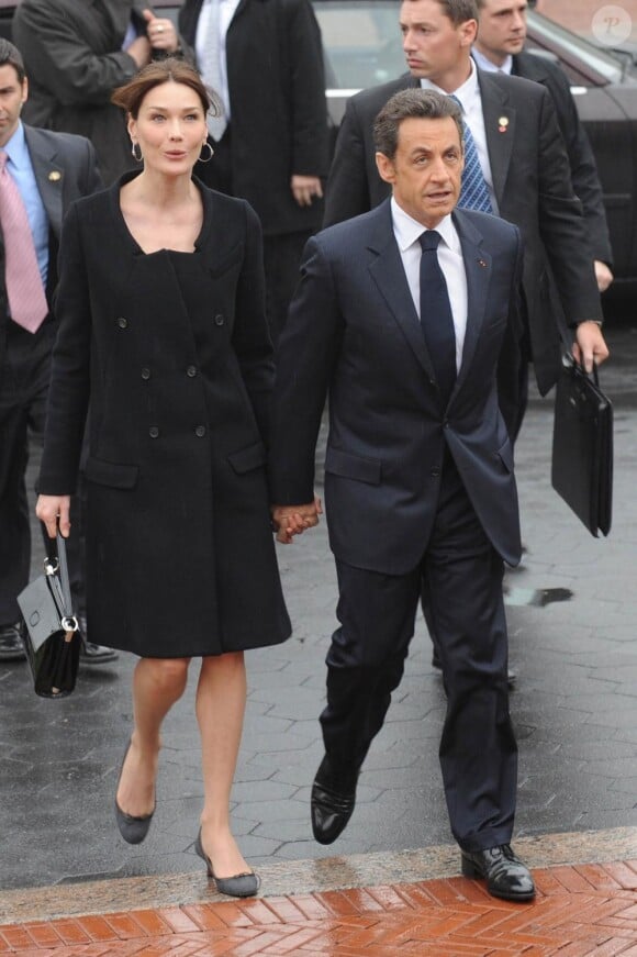 Carla Bruni et Nicolas Sarkozy