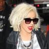 Christina Aguilera à New York, le 6 mai 2010
