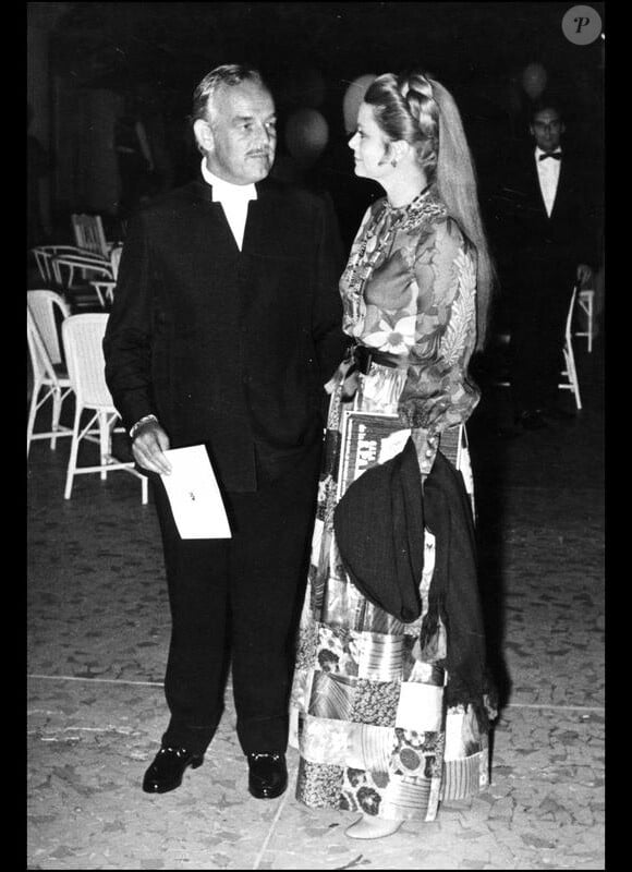 Grace Kelly et le prince Rainier de Monaco