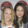 Elsa Zylberstein et Ludivine Sagnier participent au brunch au profit de l'opération "Entrée Payante" contre l'homophobie, à Paris, le 9 mai 2010 !
