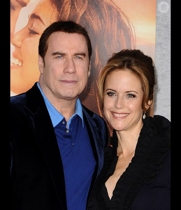 John Travolta et Kelly Preston à Los Angeles en mars 2010