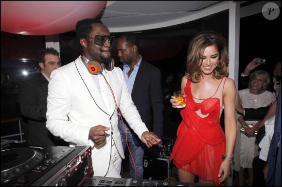 Cheryl Cole lors de la soirée De Grisogono à Cannes, le 18 mai 2010