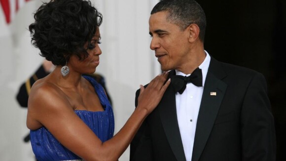 Quand Michelle Obama scintille devant son mari Barack et leurs invités conquis !