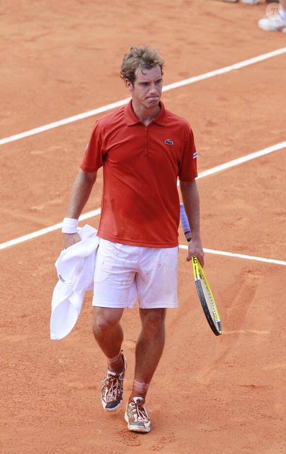 Richard Gasquet a frôlé l'exploit, pour son retour à Roland-Garros le 24 mai 2010