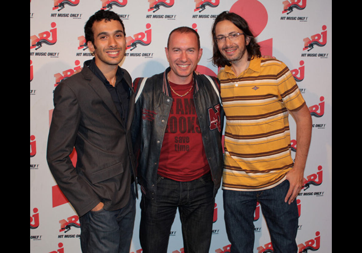 Photo : Mustapha El Atrassi, Pascal le grand frère et Florian Gazan ...