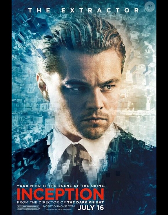 L'affiche d'Inception avec Leonardo DiCaprio