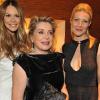 Elle Macpherson, Catherine Deneuve et Gwyneth Paltrow à l'ouverture de la nouvelle boutique Louis Vuitton à Londres le 25 mai 2010