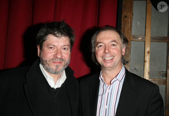 Régis Laspalès et Philippe Chevallier, dès le 3 septembre 2010 au Théâtre des Variétés, à Paris, dans le Dîner de Cons.