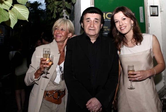 Vernissage de l'expoisiton d'Eric Neveu au musée Montparnasse à Paris, le 28 mai 2010 : Dick Rivers