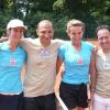 Thomas Fabius et Florence Schaal lors du tournoi des personnalités de Roland-Garros qui s'est tenu du 2 au 5 juin 2009 !