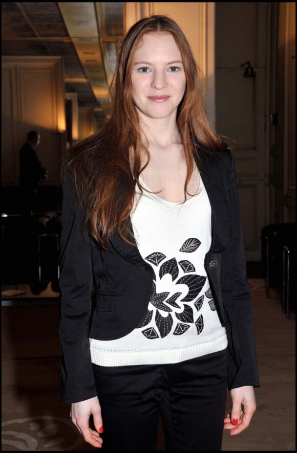Julie-Marie Parmentier, mars 2008