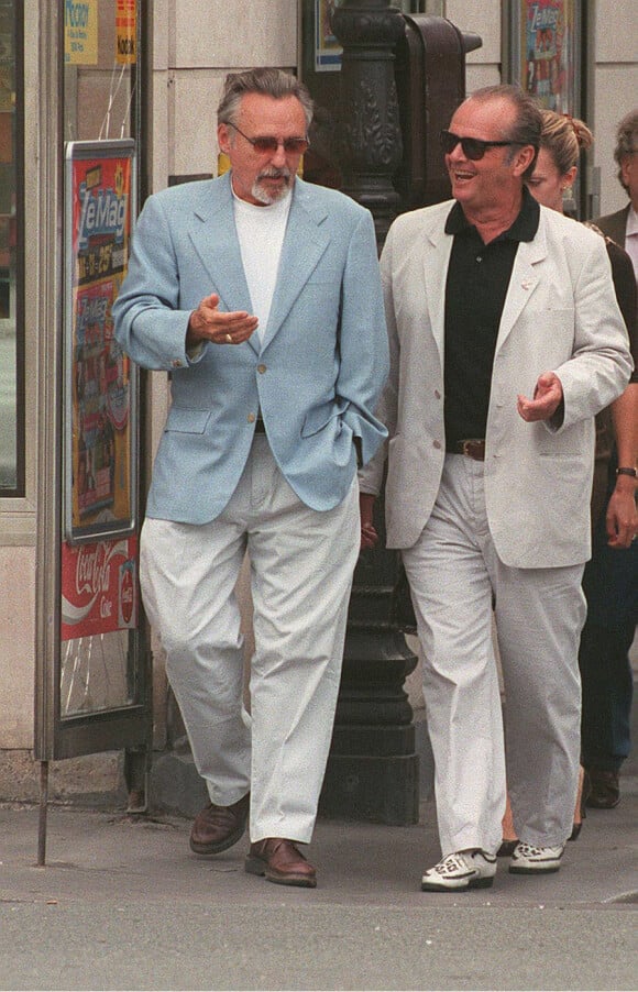 Dennis Hopper et Jack Nicholson en 1998