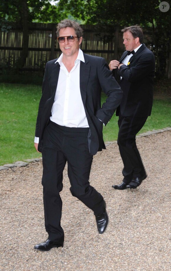 Hugh Grant, à l'occasion du dîner de gala de la Raisa Gorbachev Foundation, au Stud House d'Hampton Court Palace, en Angleterre, le 5 juin 2010.