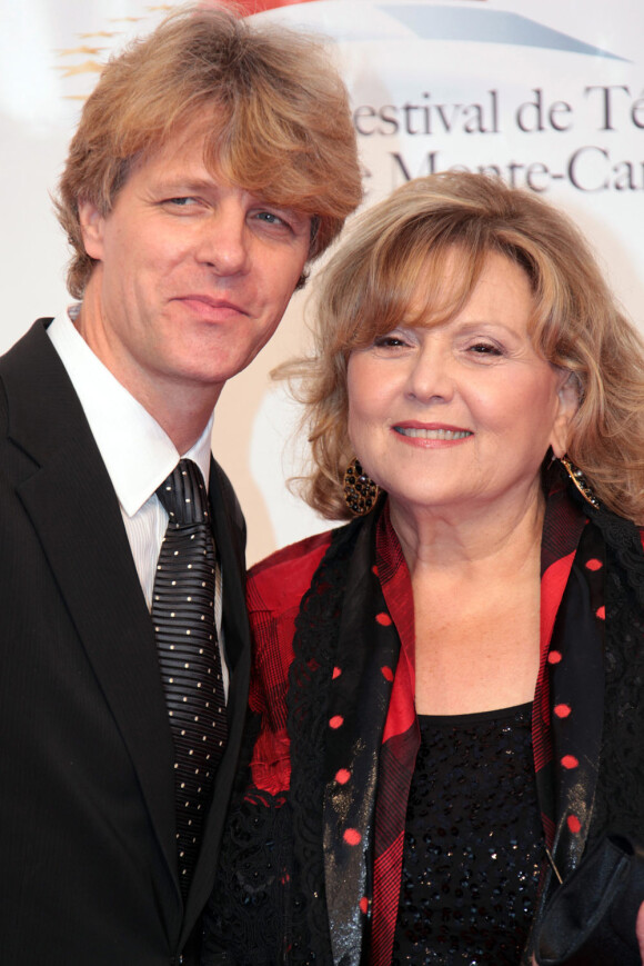 Brenda Vaccaro, ici avec son mari Guy Hector, présente le film d'ouverture "You don't know Jack" (6 juin 2010 à Monte-Carlo)