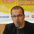 Luc Barruet à la conférence de presse du festival Solidays, le 7 juin 2010.