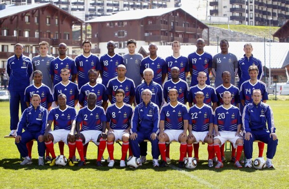 L'équipe de France de football entamera sa Coupe du Monde contre l'Uruguay le 11 juin 2010.