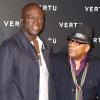 Seal et Quincy Jones à l'inauguration de la boutique Vertu à Los Angeles, le 9 juin 2010
