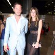 Lapo Elkann et Bianca Brandolini d'Adda, le 10 juin 2010 lors du vernissage de la 10e édition du Convivio à Milan.