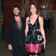 Roberta Armani et son fiancé Vittorio Brumotti, le 10 juin 2010 lors du vernissage de la 10e édition du Convivio à Milan.
