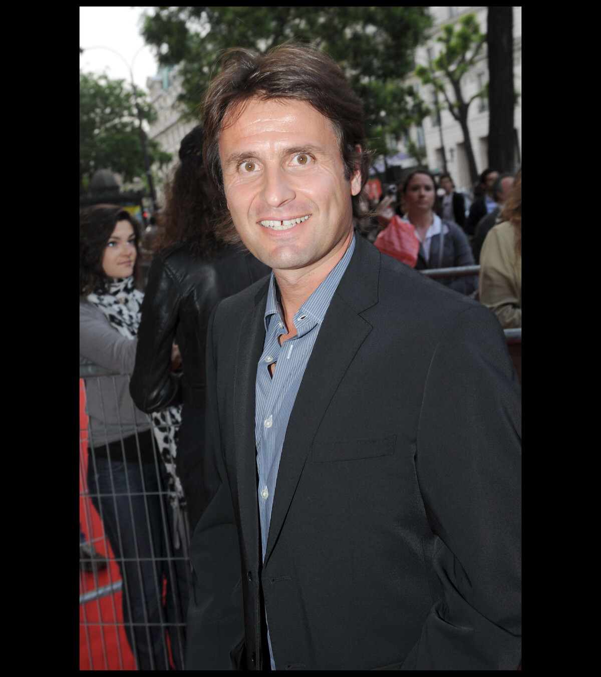 Photo Fabrice Santoro lors de l'avantpremière du film Fatal à Paris