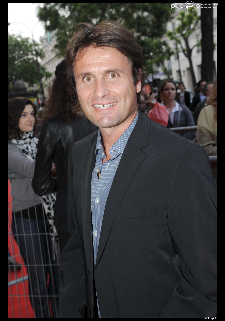 Fabrice Santoro lors de l'avantpremière du film Fatal à Paris le 14