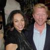 Boris Becker et sa femme Lilly à la pré-soirée Wimbeldon organisée par Ralph Lauren le 17 juin à Londres