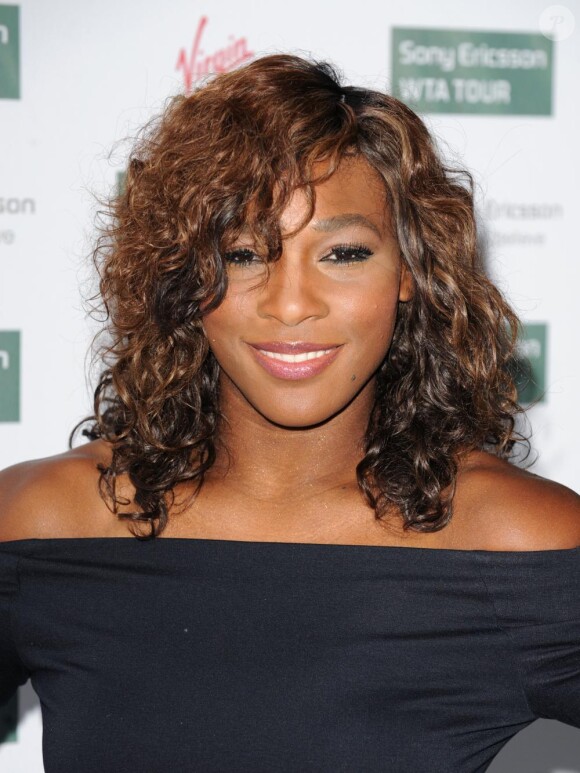 Serena Williams ont passé une belle soirée à Londres le 17 juin pour la soirée Wimbeldon 