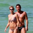 Francesco Totti en vacances à Miami avec sa femme Ilary Blasi