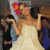 Sonia Rolland au vernissage conceptuel Les Maux Coeur. 29/06/2010