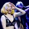 Lady Gaga sur scène à Montréal, le 28 juin 2010