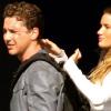 Shia LaBeouf et Rosie Huntington-Whiteley sur le tournage de Transformers 3, de Michael Bay, à Los Angeles, le 17 juin 2010.